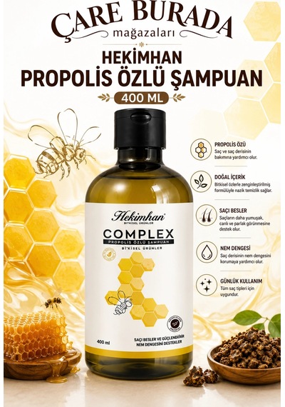 Complex Propolis Özlü Şampuan 400 Ml