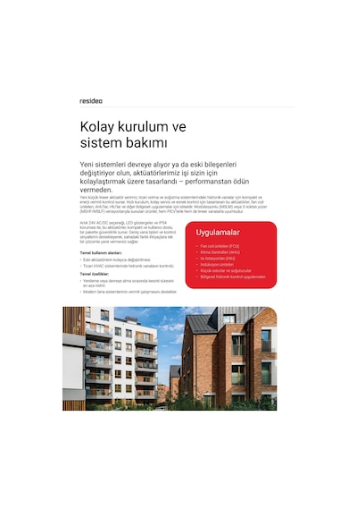 Resideo Mslf-b030-151 M6410c2031 3yollu Vana Motoru - 24v - Yeni Model