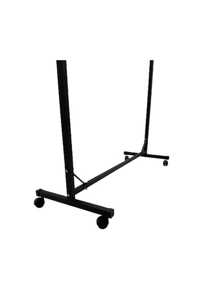 Tek Katlı Ayarlanabilir Tekerlekli Stant, Askılık, Elbise Askılığı, Mağaza Askılığı 120x140 Cm Diğer