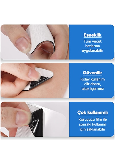 10 Paket - 40 Adet Tens Elektrod Pedi Kumaş Yüzey