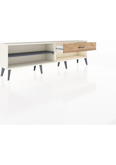 Arges Tv Ünitesi Tek Raflı Tek Çekmeceli 176x30x51 Aytaşı-antrasit/çam Antrasıt/atlas Çam Arges Tv Ünitesi Tek Raflı Tek Çekmeceli 176x30x51 Aytaşı-antrasit/çam Antrasıt/atlas Çam