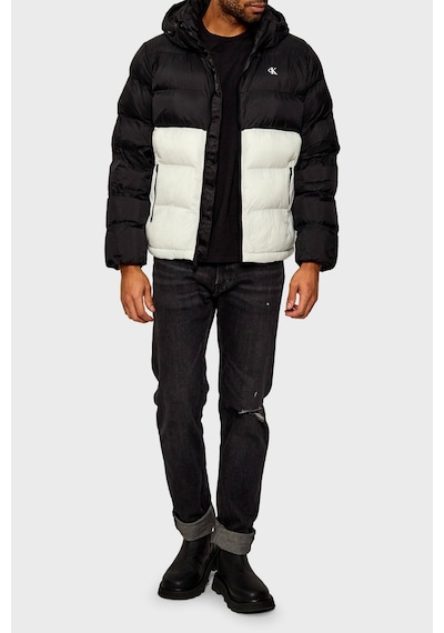 Calvin Klein Erkek Mont Lv04rd527g Yas Beyaz Beyaz