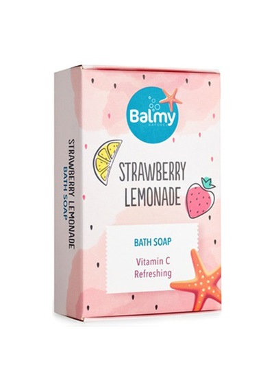 Balmy Çilek Limon Esanslı Katı Sabun 110g - 4 Adet Tarı Diğer
