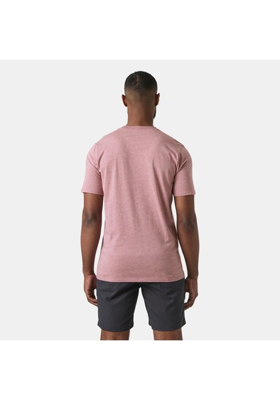 Helly Hansen Hh Tech Logo T-shırt Hha.63165-664 Pembe