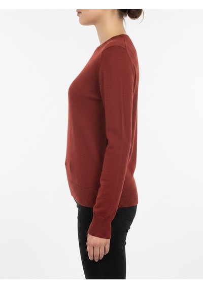 Sisley Kaşmir Karışımlı Regular Fit Kazak Kadın Koyu Kırmızı Kazak - 325a102hm100f