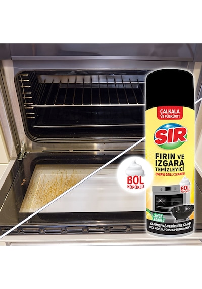 Sır Fırın ve Izgara Temizleyici Köpük 500 ML