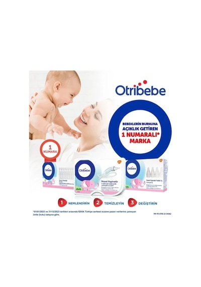 Otribebe Nazal Aspiratör Yedek Ucu 10'lu 2 Adet