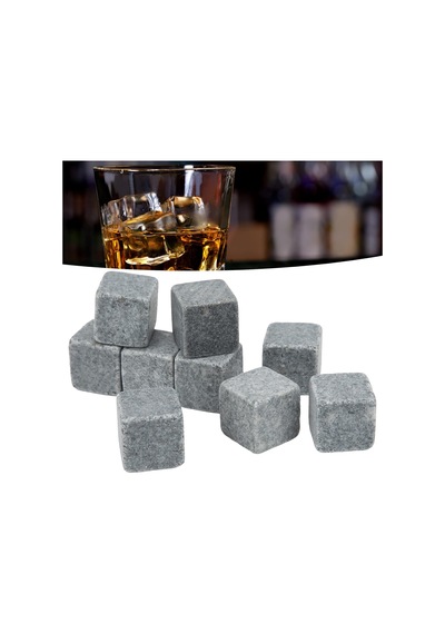 Ayrex Viski Taşları, Rocks Flanel Viski Çanta Seti Doğal Buz Blokları En İyi Sıcaklık Granit 2cm 9 Genel