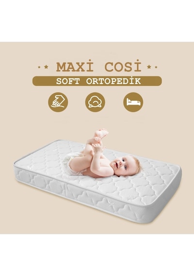 Maxi Cosi Soft Ortopedik Yatak Yaylı Bebek Yatağı 70 x 120 CM
