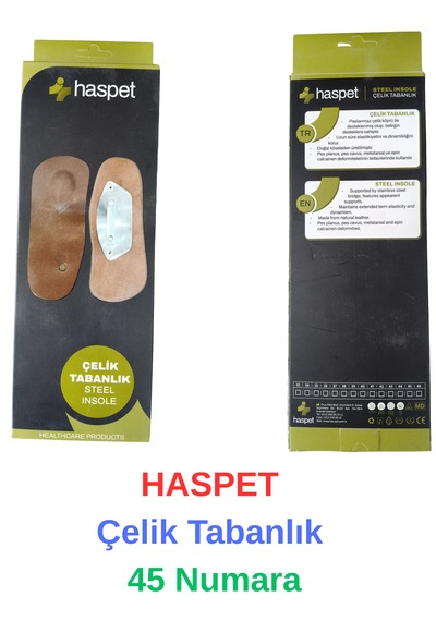 Haspet - Çelik Tabanlık 45 Numara