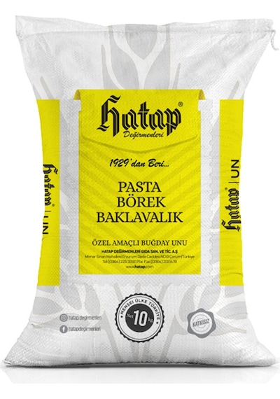 Hatap Pasta Börek ve Baklavalık Un 10 KG