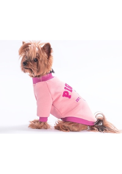 Pembe Piglet Lane Köpek Sweatshirt Köpek Sweat Köpek Kıyafeti Kedi Kıyafeti