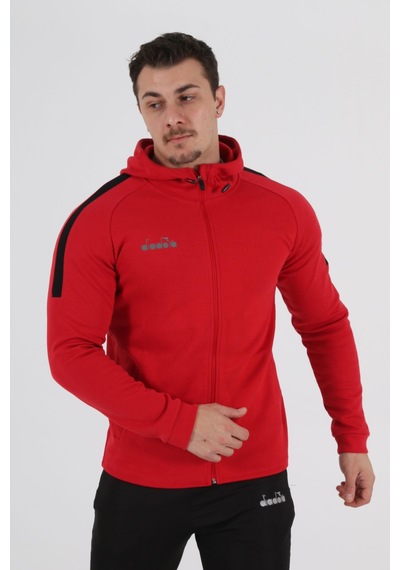 Diadora Venüs Kapşonlu Sweat Kırmızı