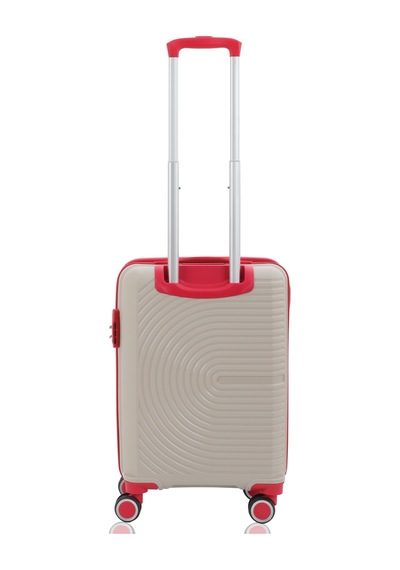 Mçs Group Mçs Polipropilen Valiz V374 55 Cm S21yy100000655 00422 Kemik/kırmızı