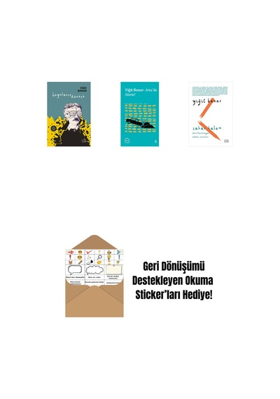 Heyulanın Dönüşü + Everest Açıkhava 32 - Arta Da Morto + Sakar Kalem + Okuma Sticker'ları