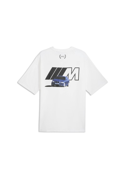 Puma Bmw M Motorsport M3 T7 Erkek Tişört 634874 02 Beyaz