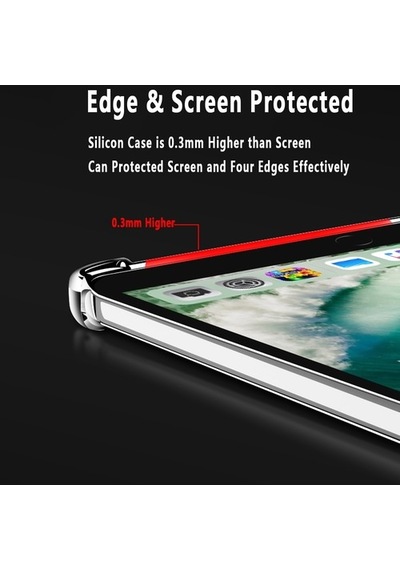 Apple Uyumlu iPad Mini 1 2 3 Kılıf Antishock Şeffaf Sadece Arka Kılıf