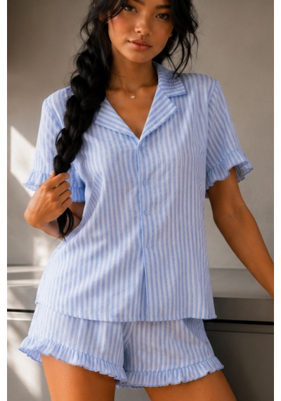 Norcia Sports Kadın Cool Elastanlı Mavi Pijama Takımı Yazlık Çok Renkli - 929322924 Çok Renkli - 929322924 Çok Renkli Norcia Sports Kadın Cool Elastanlı Mavi Pijama Takımı Yazlık Çok Renkli - 929322924 Çok Renkli - 929322924 Çok Renkli