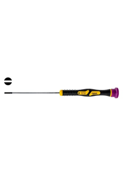 Narex 833555 Elektronikçi Tip Klemens Düz Uçlu Tornavida 3x100 Mm