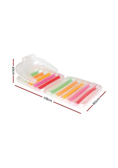 Bestway Deniz Yatağı Katlanabilir Koltuklu Çok Renkli 201 X 89 Cm