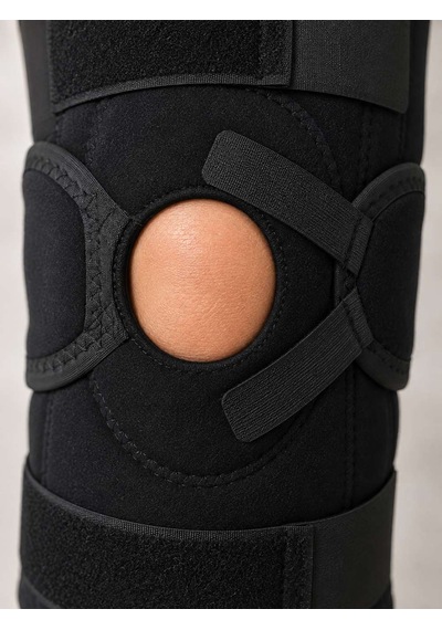 Ligament Destekli Dizlik Ayarlanabilir Cırtlı Açık Patella Diz Destekliği Diğer