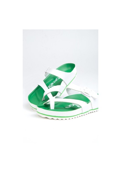 United Colors Of Benetton Benetton Bn-1315 - 3489 Yesil - Kadın Terlik Yeşil