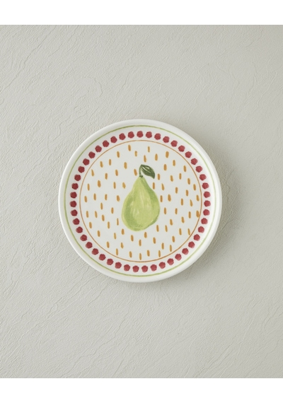 English Home Fruity Seramik 4'lü Pasta Seti 20 Cm Renkli Çok Renkli