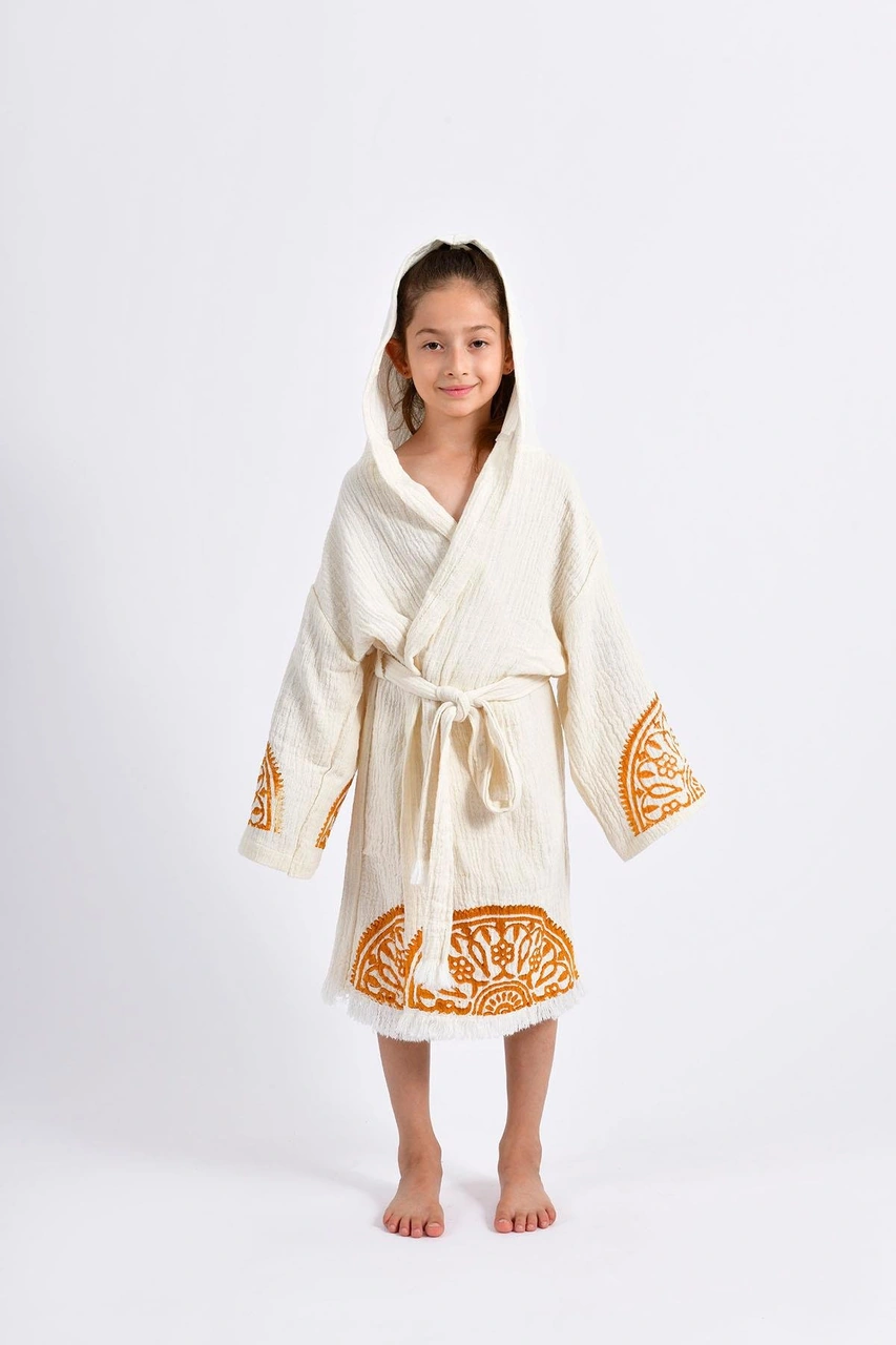 Brandsmithshop Çocuk Mandala Eye Kimono Çok Renkli