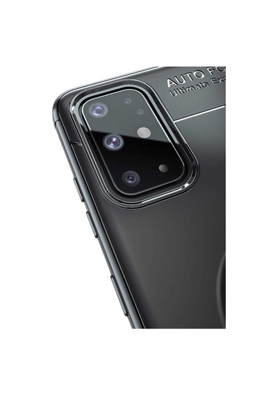 Samsung Galaxy Uyumlu S20 Plus Kılıf Yüzüklü Magnetli Ravel Case