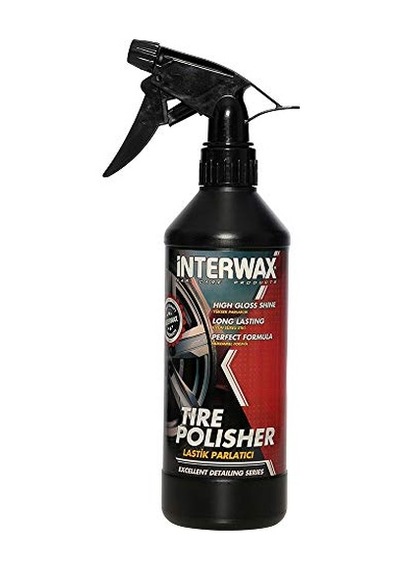 Ayrex İnterwax Lastik Parlatıcı, 500ml