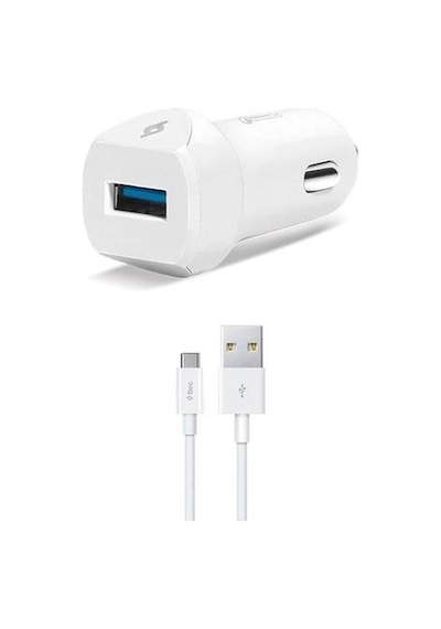 Ttec Speedcharger Qc 3.0 Araç Şarj Aleti + Type-c Kablo 2ckqc01c Beyaz