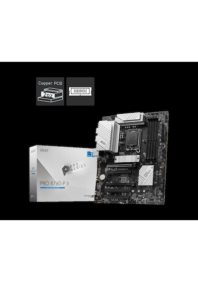 Msı Pro B760-p Iı Ddr5 7000 Oc M.2 Usb3.2 Hdmı Atx 1700p
