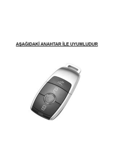 Mercedes C180 C200 W205 W213 E300 Ve B C E Sınıf Silikon Anahtar
