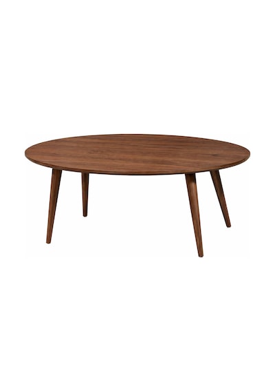 Oval Retro Orta Sehpa Ham