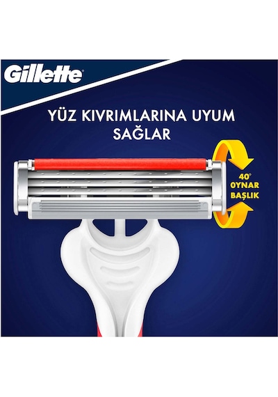 Gillette Blue3 Milli Takım Özel Paketi Tıraş Bıçağı 6 Adet