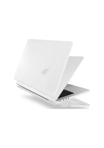 Apple Uyumlu MacBook Pro 14.2 2021 A2442 Kılıf Koruma Kılıfı Hardcase 3Lü Set Siyah