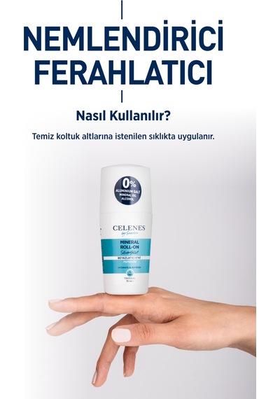 Alüminyum - Parfüm Içermeyen Beyazlatıcı Etkili Thermal Roll On Ve Deodorant - Silverfallet 75 ML