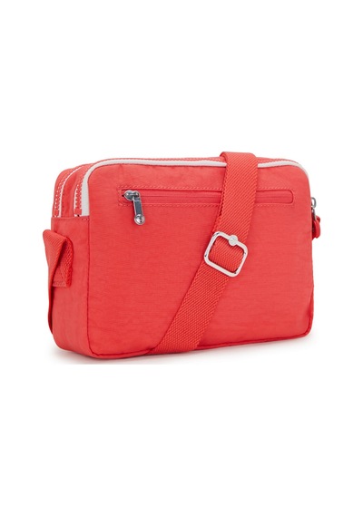 Kipling Kıplıng Abanu M Orta Boy Omuz Çantası Kırmızı Almost Coral Kırmızı