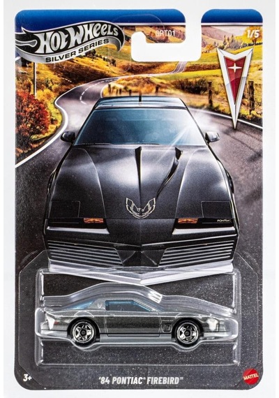 Hot Wheels Silver Series 1:64 Tekli Arabalar - 84 Pontıac Fırebırd Grt01 - Jky09 Çok Renkli