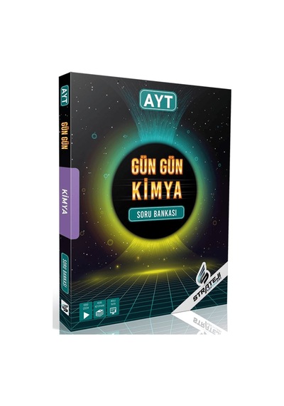 Ayt Gün Gün Kimya Soru Bankası / Kolektif / Strateji Yayınları / 9786257222587