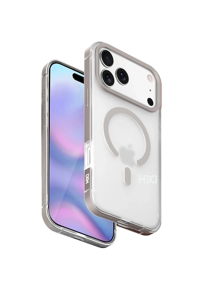 Apple Uyumlu iPhone 17 Pro Max Hbc-394 Himalayas Magsafe Kapak - Titan Gri