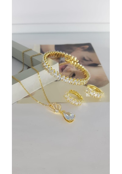 Sones Çelik Takı Setleri Sns50026876 Gümüş - Rose Gold
