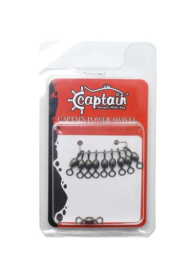Captain 5010 Fırdöndü Crane 10lu Paket Black Nickel Standart - 1