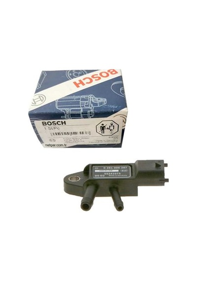 Fiat Bravo 1.6mj 2010-2014 Bosch Egzoz Basınç Sensörü Netpar6287