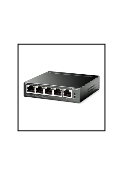 Tp-lınk Tl-sg105pe, 5 Port, Gigabit, Metal Kasa, 4 Port Poe, 65w, Easy Smart, Yönetilebilir, Masaüst