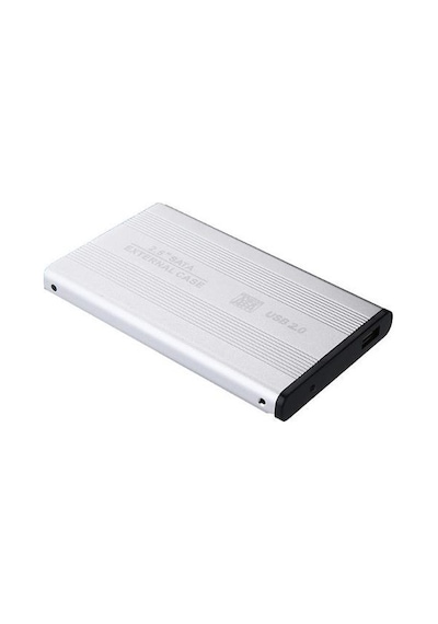 SpeedUF USB 2.0 Sata Harici 2.5 Hdd Harddisk Kutusu Gümüş