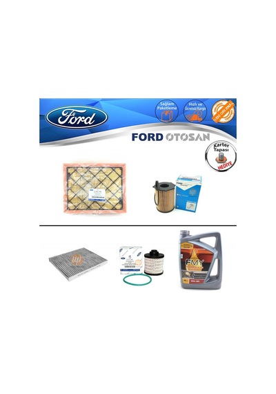 Ford Mondeo 1.5 Tdci Dizel Filtre Bakım Seti 2015 Sonrası