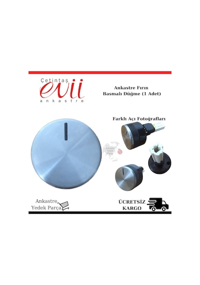 Çetintaş Evii Ankastre Firin Basmali Düğme - 395773271