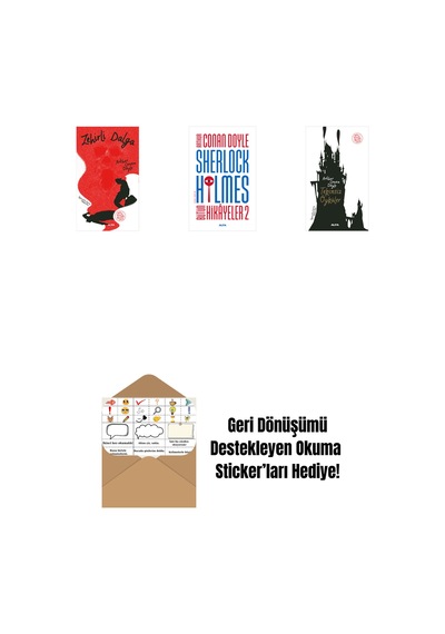 Zehirli Dalga + Sherlock Holmes - Bütün Hikayeler 2 + Tekinsiz Öyküler + Okuma Sticker'ları