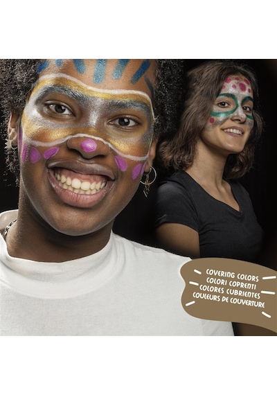 Carioca Mask Up Yüz Boyası Metalik 6 Renk